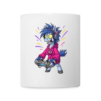 Horse Gaming Gamer Gaming - Mug blanc - blanc - Devant