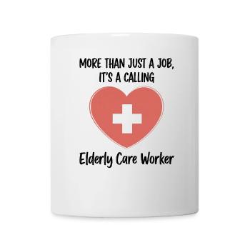 Vocation in geriatric care: More than a job - Mug - white - Front