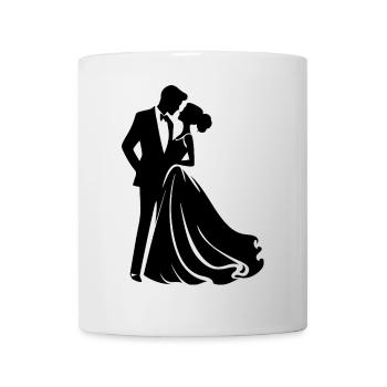 Married Couple Bride Groom - Mug - white - Front