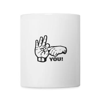Fuck You - Tasse - Weiß - Vorne