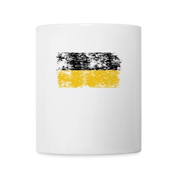 Flag of Baden Württemberg Heimat Stuttgart - Mug - white - Front