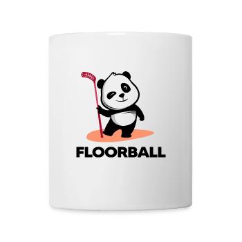 floorball "floorballtime" floorballspieler bandy - Tasse - Weiß - Vorne