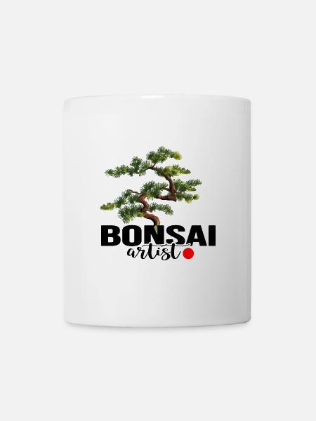 Bonsaï bonsaï show shohin bonsaiartist - Mug blanc - blanc