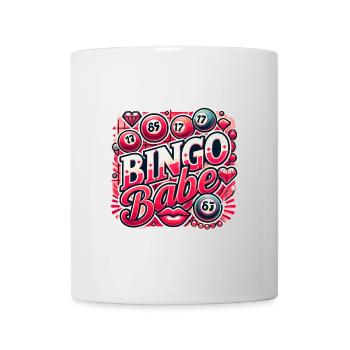 Bingo Babe - Tasse - Weiß - Vorne