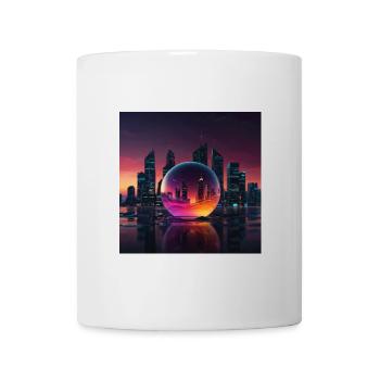 ville moderne - Two Spirals - Mug blanc - blanc - Devant