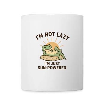 Lustiger Gecko Spruch - Tasse - Weiß - Vorne