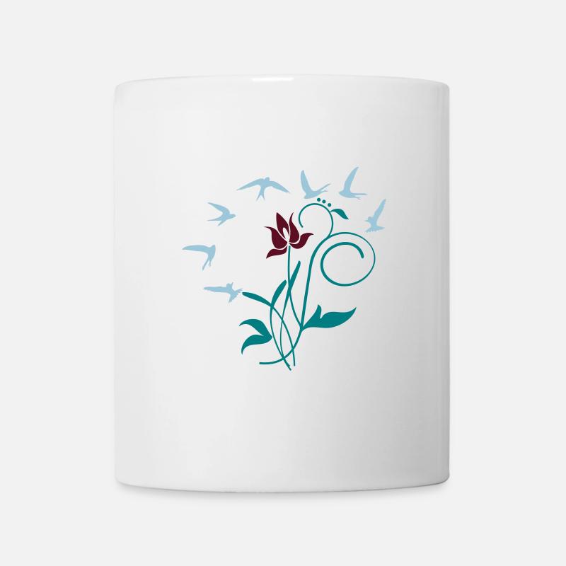 Orchidee / orchid (2c) - Tasse - Weiß