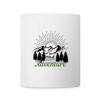 Outdoor Adventure - Wanderung - Tasse - Weiß - Vorne