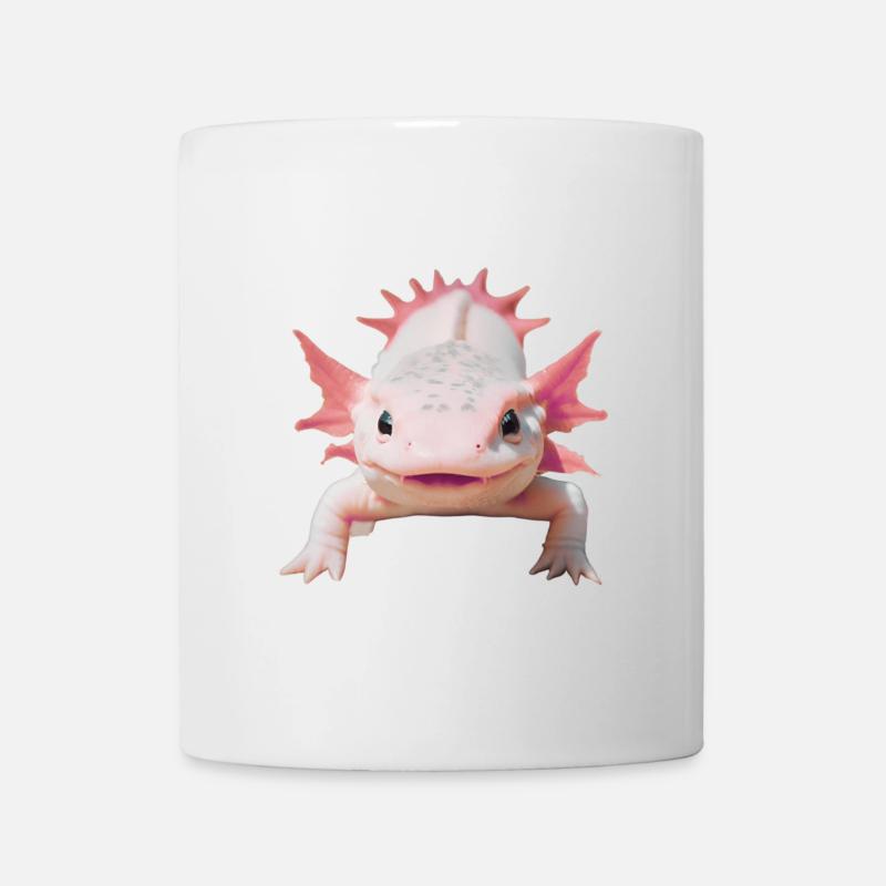 Glücklicher Axolotl - Tasse - Weiß