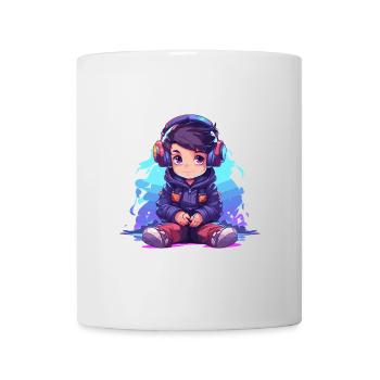 Le jeu est ma vie - Mug blanc - blanc - Devant