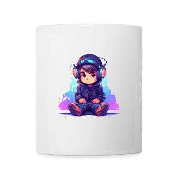 Le jeu est ma vie - Mug blanc - blanc - Devant