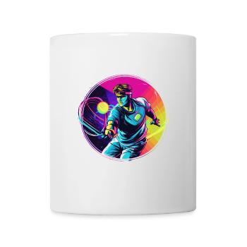 Tennis - Tasse - Weiß - Vorne