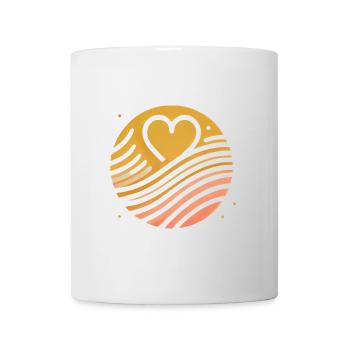 Goodbye Heart Soft Illustration - Mug - white - Front
