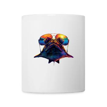 Stachelrochen - Tasse - Weiß - Vorne