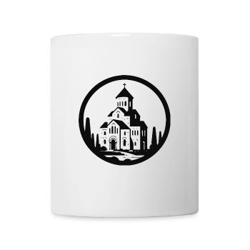 Les églises de Ghotian conçues pour les amateurs de construction - Mug blanc - blanc - Devant