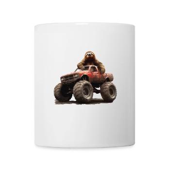 Faultier - Tasse - Weiß - Vorne