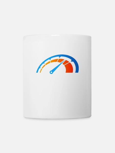 Speedometer - Mug - white
