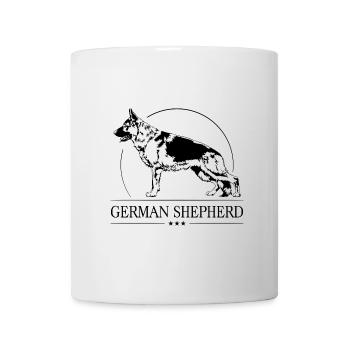 GERMAN SHEPHERD IGP Chien Wilsigns Chiens - Mug blanc - blanc - Devant