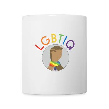 LGBTIQ Gay Pride Stay together Pray Love - Tasse - Weiß - Vorne