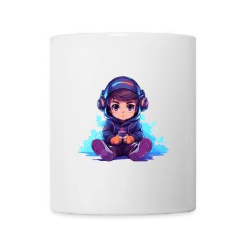 Le jeu est ma vie - Mug blanc - blanc - Devant