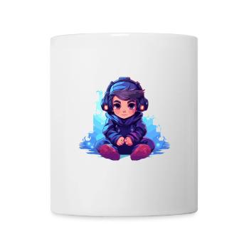 Le jeu est ma vie - Mug blanc - blanc - Devant