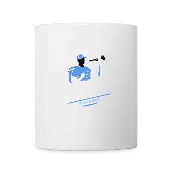 Ich bin in Fitness Ganzes Paket in deinem Briefkas - Tasse - Weiß - Vorne