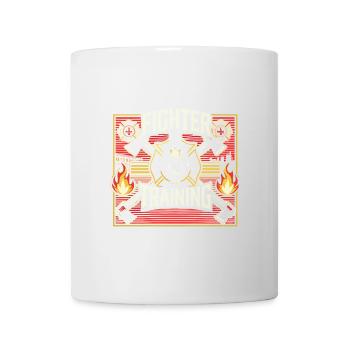 Kämpfer in der Ausbildung - Tasse - Weiß - Vorne