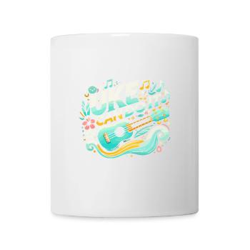 Uke kann es schaffen - Tasse - Weiß - Vorne