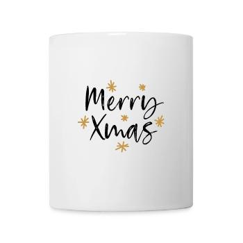 Merry Xmas Christmas Weihnachten Bright - Tasse - Weiß - Vorne