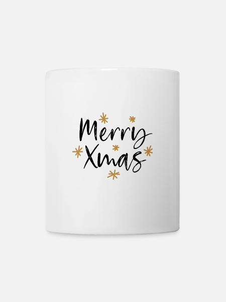 Merry Xmas Christmas Christmas Bright - Mug - white