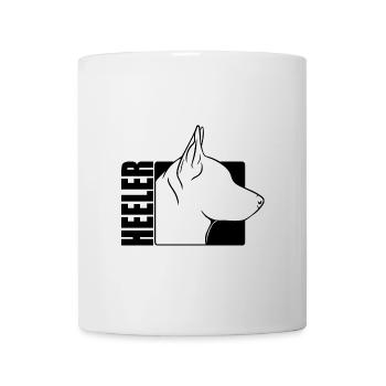 Profil de talonneur Bouvier Chien Chiens Chien Wilsigns - Mug blanc - blanc - Devant