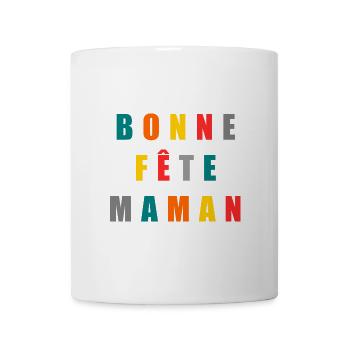 MAMA. MUTTERTAG. SCHÖNEN MUTTERTAG - Tasse - Weiß - Vorne
