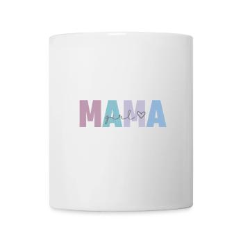 Fille Maman - Mug blanc - blanc - Devant