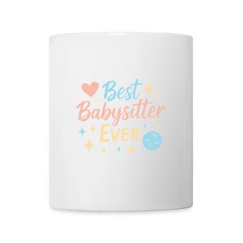Bester Babysitter aller Zeiten - Tasse - Weiß - Vorne