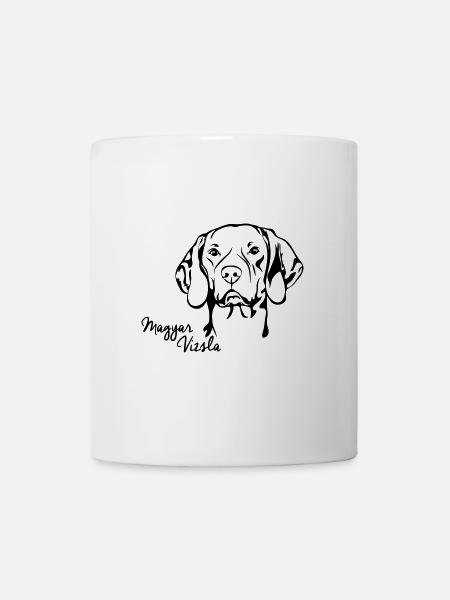 MAGYAR VIZSLA Hunde Jagdhunde Wilsigns Hund - Tasse - Weiß