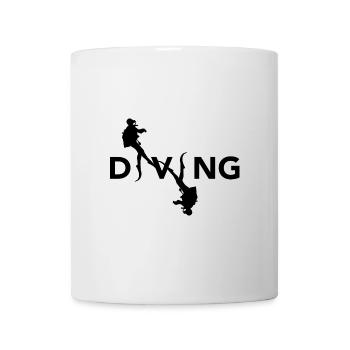 Plongée Tauchen - Mug blanc - blanc - Devant