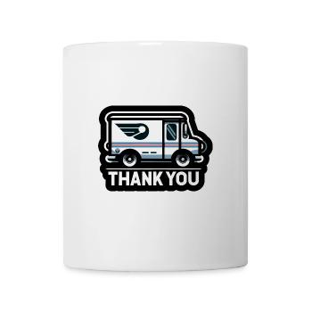 Dankeschön - Tasse - Weiß - Vorne