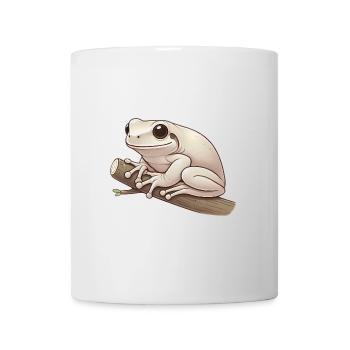 Realistic Tree Frog Soft Illustration - Mug - white - Front