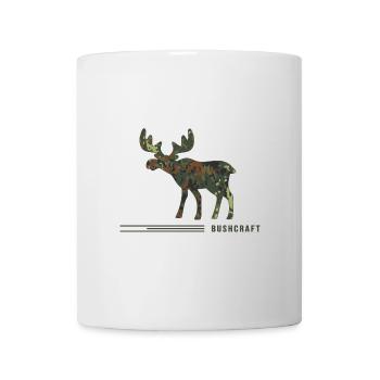 bushcraft carmoflage wildcamping survival wild - Tasse - Weiß - Vorne