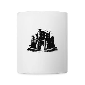 Mysterious ruins, past for explorers - Mug - white - Front