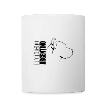 Dogue Argentino Profil Chiens Chien Wilsigns - Mug blanc - blanc - Devant