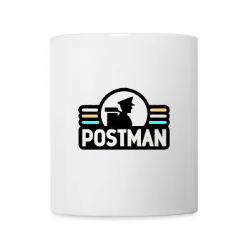 Postbote - Tasse - Weiß - Vorne