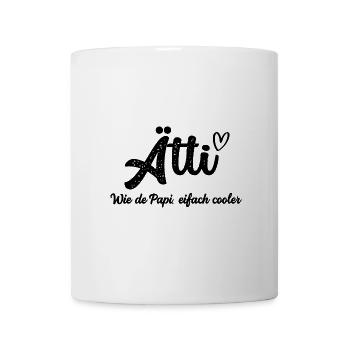 Ätti wie de Papi eifach cooler Opa Schweiz Ätti - Tasse - Weiß - Vorne