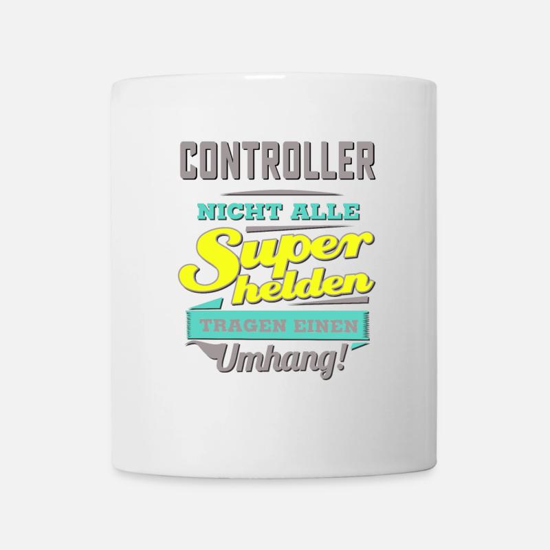 NEON Design für Superhelden - Controller - - Tasse - Weiß
