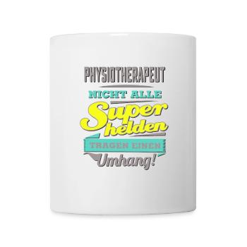 NEON Design für Superhelden - Physiotherapeut - - Tasse - Weiß - Vorne