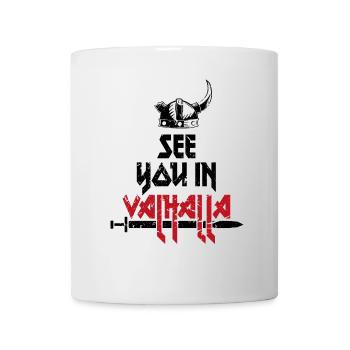 Valhalla Vikings Viking Assasin - Mug blanc - blanc - Devant