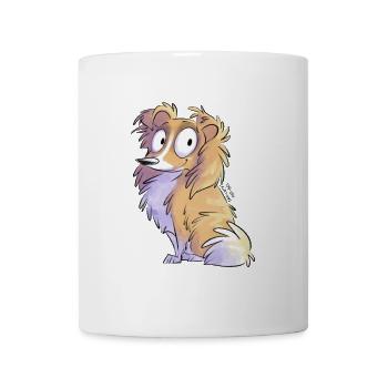 Shetland-Rehkitz - Tasse - Weiß - Vorne