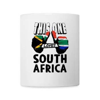 South Africa Flag Africa South African flag - Mug - white - Front