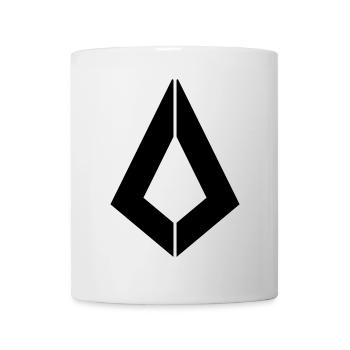 triangles - Tasse - Weiß - Vorne