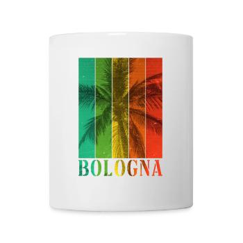 Bologna Italy Summer Palm Trees Beach Sea Holidays - Mug - white - Front